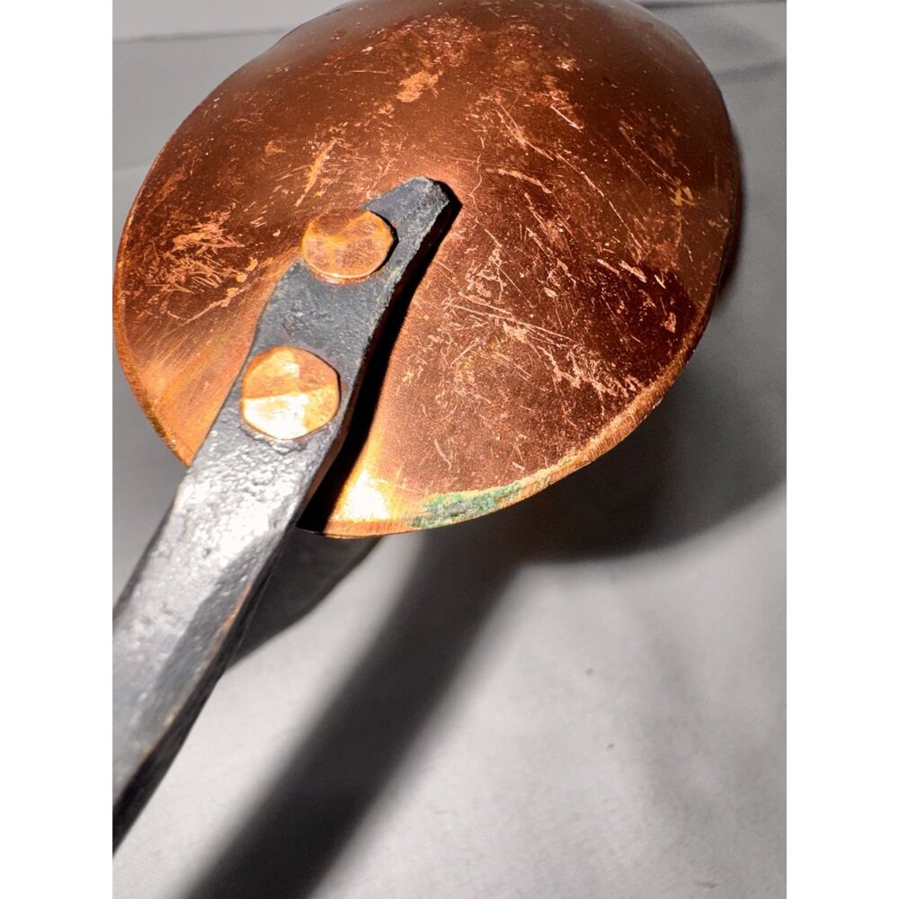 Flag Forge blacksmithing Hand-Forged Copper Iron Spoon Spatula Set southwest - Picture 6 of 13